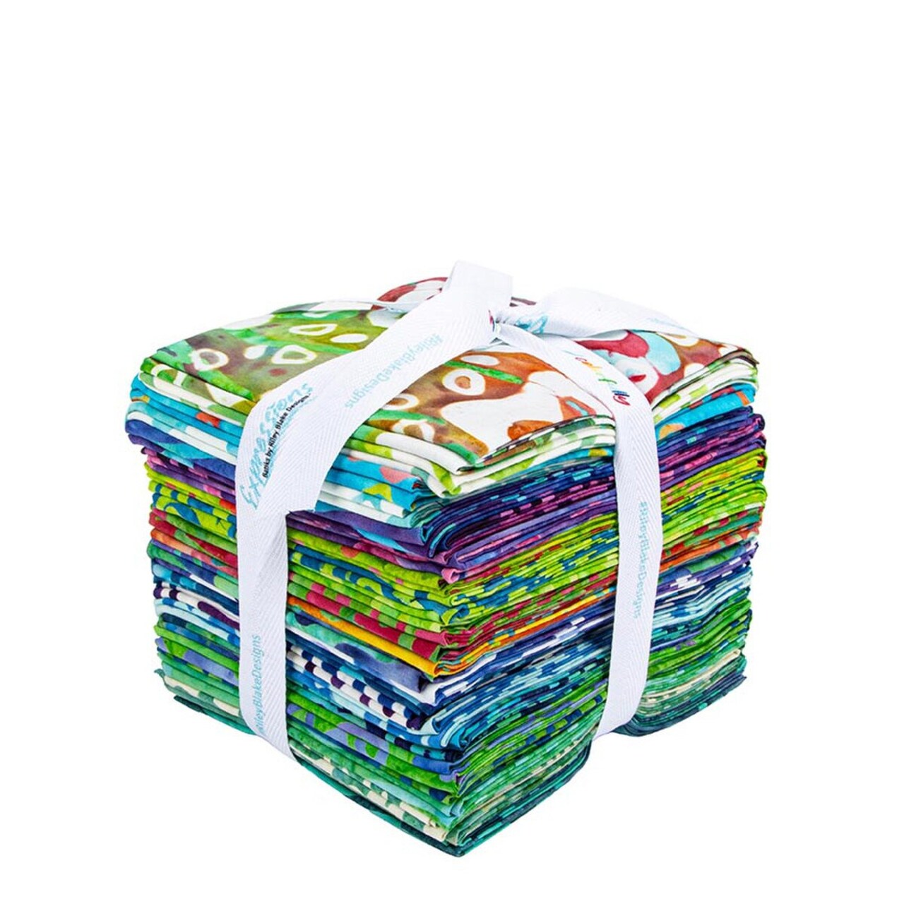 Expressions Batiks Fat Quarter Bundle in Bold In Bloom by Riley Blake Designs for Riley Blake (FQ-23517-24)